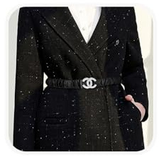 Ledergürtel Damen Schwarz,CC Herren-Gürtel,Stretchgürtel,Taillengürtel,Geschenke für Frauen und Männer,Korsett,Hochwertiger,Elastischer Ohne Schnalle Edergürtel Leder, 70CM,Silber,Silber,Quadrat
