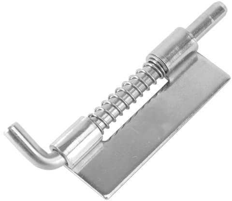 Loquet de sécurité en Acier Inoxydable, 1 pièce, Serrure à Ressort Durable pour Portes et fenêtres, pour cabines d'essayage, armoires et Meubles, Conception Robuste pour