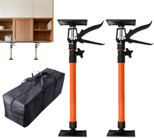 Möbelheber Verin | Verstellbare Möbelhalterung von 48 bis 114 cm | 30 kg Hebestange | Nivelliersystem mit mühelosem Ständer für Möbel und Haushaltsgeräte