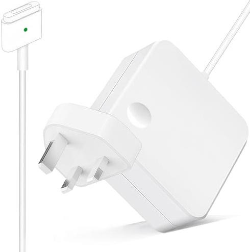 bokilino 45W T-Tip Charger/Power Adapter, Fast Charging & Overheat Protection, Universal Laptop Charger for MacBook Air 11&13 Inch (2012-2017), Suitable for A1435, A1436, A1465, A1466 Models.