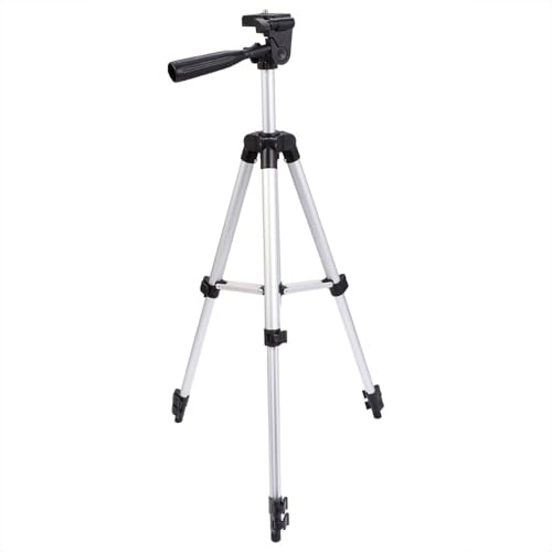 OKUMEYR Treppiede per Smartphone Leggero e Supporto Telescopico Sezioni Resistente al Freddo e Agli Urti per Viaggi e Fotografie