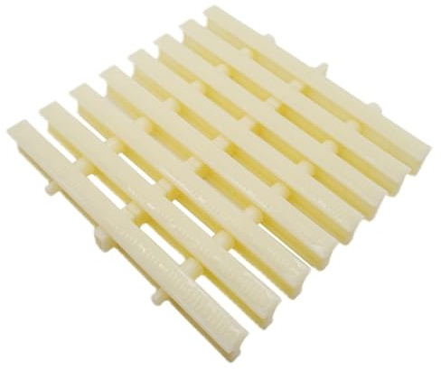 Rejilla de desbordamiento para piscina, cubierta de drenaje de plástico ABS duradera para una gestión eficiente del agua, filtro de canalón de drenaje para interiores y exteriores