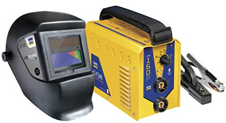 GYS Elektroden-Schweißinverter 160P mit Schweißhelm LCD Master 11 und Wechselrichter 160 A