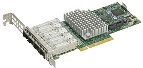 Supermicro AOC-STG-I4S Carte réseau Interne Ethernet 8000 Mbit/s