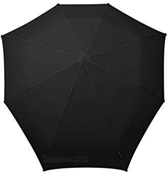 Senz° Regenschirme Manuell Nie Aus Der Mode Faltbare Schirme - Pures Schwarz