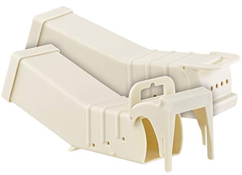 Exbuster Lebendmausefallen: 2er-Set tierfreundliche Profi-Lebend-Mausefallen, 16 x 6,5 x 4,7 cm (Lebendfalle, Wiederverwendbare Mausefalle)