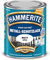 Hammerite Metall-Schutzlack matt Rostschutz Lack Metallfarbe Grundierung … (750ml, weiss)