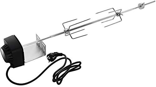 SANTOS motorisierter Drehspieß für Napoleon LE 485er - elektrische Gasgrill-Rotisserie für den perfekten, unkomplizierten Grillgenuss