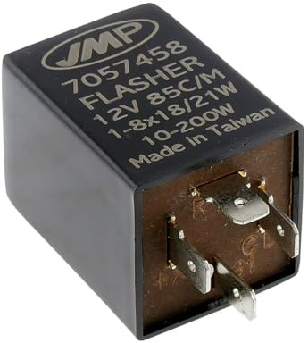 JMP Blinkgeber Blinker relais Universal 12V 4polig elektronisch Roller Motorrad Quad
