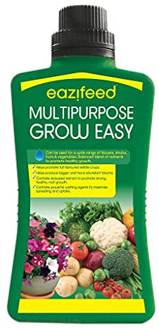 Multipurpose Grow Easy Plant feed liquid fertiliser 500ml - for Flowers, Shrubs, Fruits and Vegetables