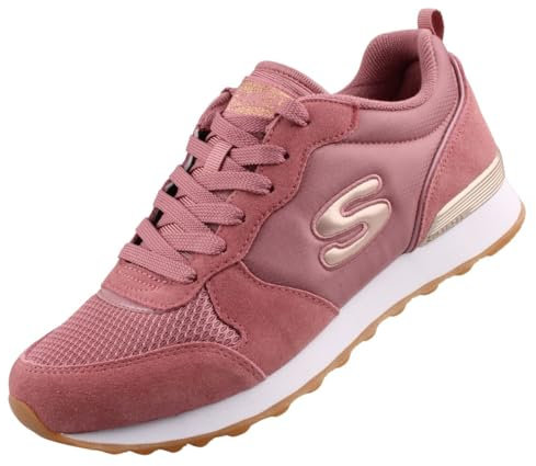 Skechers Retros Og 85 Damen-Sneaker, knöchelfrei, Fuchsia, 41 EU