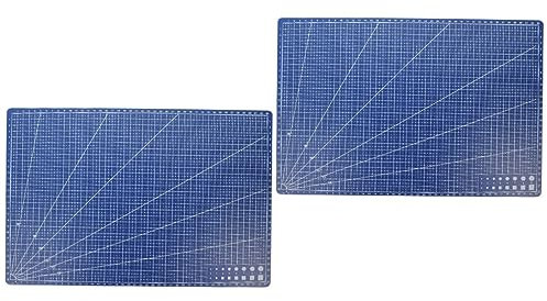 STOBOK 2St Schneidematte Schneidebrett zum Nähen schneidebrett aus kunststoff Gravurplatte rutschfeste Schneidunterlage gewidmet Bastelmatte Lieferungen Schneidemaschine a4 Kunsthandwerk