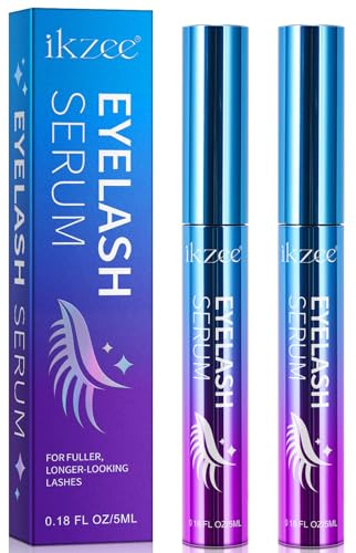 2 Pack Eyelash Growth Serum, Eyelash Serum for Women, Eye Lash Growth to Boost Thicker, Fuller, and Longer Lashes