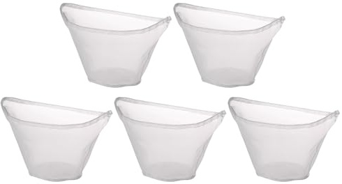 Obotsnoi 5pcs Fashionable Cheese Cloth Bags For Straining Soyes Milk And Organic Cotton Nut Reusable Nut