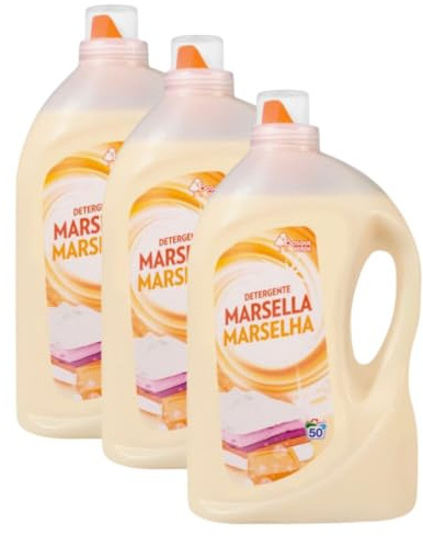 Detergente Ropa Jabon Natural BVERDE de Marsella 50 Lavados 3L - Pack de 3