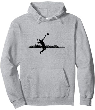 Volleyball Fan Beachvolleyball Herren Mannheim Outfit Pullover Hoodie