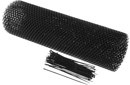 DECORNIJIA Sicherheitsnetz Treppe Balkon Hdpe Schutznetz für Haustiere rutschfest Robust UV beständig Absturzsicherung Fensterschutz Netz Geländer