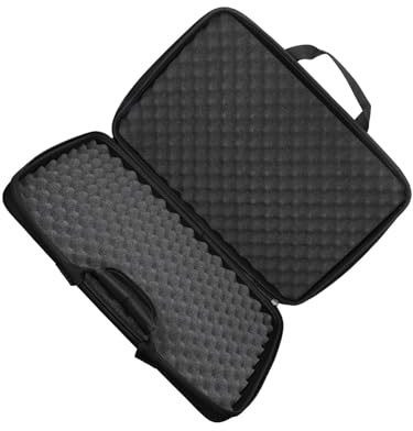 budiniao Custodia da viaggio impermeabile per DJ, custodia rigida in EVA, leggera, per controller DJ in movimento, rigida EVA per controller, spugna