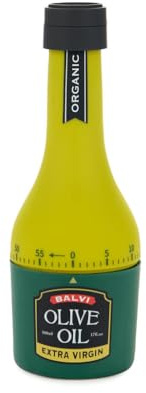 Balvi Minutero Oilve Oil Color Verde Ingenioso Temporizador de Bote de Aceite de Oliva Plástico