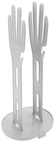 SHOWERORO Kitchen Glove Drying Rack Stand with Drip Tray for Hanging Gloves and Towels in Kitchen Workspace