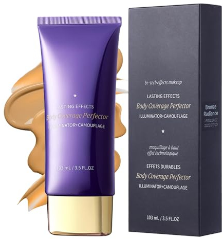 EONFAVE Body concealer vattentät, kroppmakeup för att täcka tatueringar, kvastresor och ojämnheter, kamouflage kräm för ben armar rygg, långvarig kroppsvård 103 ml