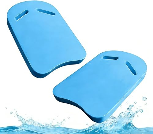 2PCS Swimming Board for Kids and Adults, Swim Training Kickboard Lightweight Non-Slip Training Aid Training Equipment for Beginners Safety Swimming Board