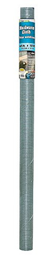 YARDGARD 1/4 Inch Mesh Welded Wire Fence Hardware Cloth, 23 Gauge Galvanized Steel for Garden Protection, Small Animal Control, Cages and Craft Projects, 48 Inches x 10 Feet