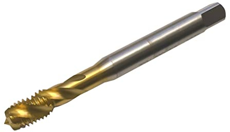 CNC QUALITÄT Gewindebohrer M3 - Regelgewinde DIN 371 Form C ISO2/6H - HSSE TiN - universelle Stahlbearbeitung