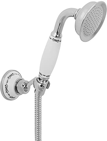 Welfenstein Nostalgie Handbrause Set HB-N8 Vintage Retro Landhaus