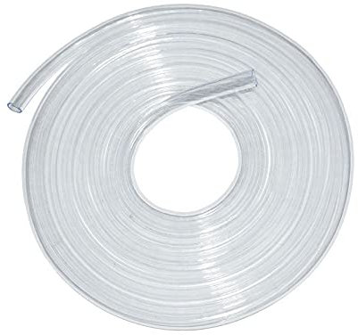 Pvc Schlauch 10m Kunststoff transparent weich PVC Sanitärschlauch Wasser-Bewässerung Gartenpflanze Autowäscheöl-Röhre ID2 / 3/4/5/6/8/10 Silikonschlauch (Specification : 6mmxOD8mm(10M))