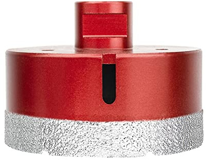Meccion Diamant Lochsäge Bohrkrone M14 Winkelschleifer Diamantbohrkrone für Fliesen/Granit/Marmor/Porzellan/Glas/Keramik (80mm)