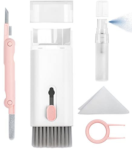 Laptop Bildschirm Tastatur Ohrhörer Reiniger Kit für Airpods Pro MacBook iPad iPhone, Elektronik Airpod Reinigung Stift Pinsel Werkzeug für PC TV Computer Kopfhörer mit Bildschirme Reiniger Spray