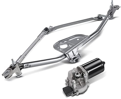 Frankberg 1 asta tergicristallo + motore tergicristallo compatibile con A6 4B2 C5 2.7L-3.7L 1997-2001 Allroad 4BH C5 2.5L-4.2L 2000-2002 Replace# 4B1955113A