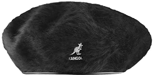 Kangol Unisex Furgora Big Monty Beret Baskenmütze, schwarz, 56