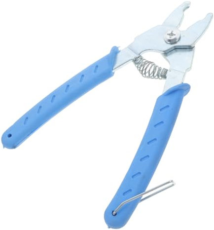 jojofuny Pince à Clous pour Cage à Lapin et Caille en Acier Manganèse Poignée Ergonomique, Outil Manuel pour Réparer et Assembler les Cages D'animaux