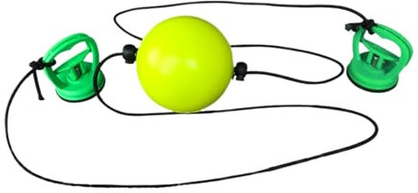 Boxball, Reflex-Boxball - Reflexball zum Stanzen hängend | Doppelend-Boxsack, Saugnapf-Boxsack mit elastischem Seil