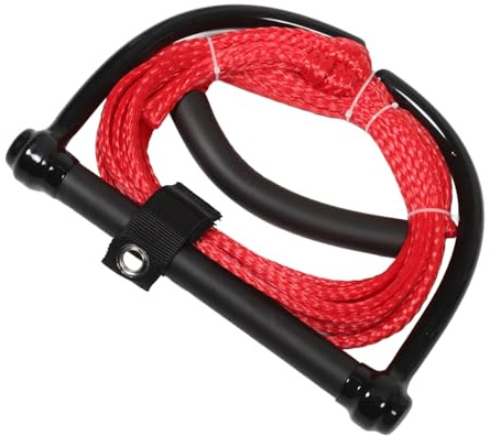 PRETYZOOM Cuerda de Esquí Acuático Resistente la Abrasión para Wakeboard y Tubing Cuerda de Tracción Portátil de PP con Alta Visibilidad y Resistencia UV para Deportes Acuáticos