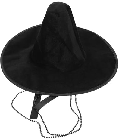 LUOZZY Korean Ancient Flat Top Hat Hanfu Official Headdress Traditional Stage Performance Costume Cap Decorative Headwear for Party Festival