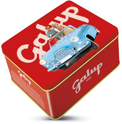 Colomba Pasquale Gran Galup Pera e Cioccolato 1kg in Latta Regalo - Senza Agrumi Canditi - Con Pere Candite e Gocce di Cioccolato - Glassa alla Nocciola e Mandorle - Dolce di Pasqua 1000g