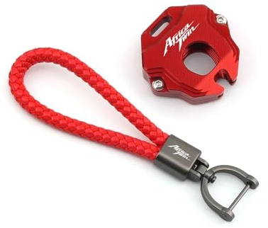 DSDOSS Cubierta de la llave Para Hon@&da Africa Twin CRF1100L CRF1000L CRF 1000L 1100L XRV750 XRV 750, Funda Para Llave De Motocicleta, Llavero Y Accesorios(1 Set Red)