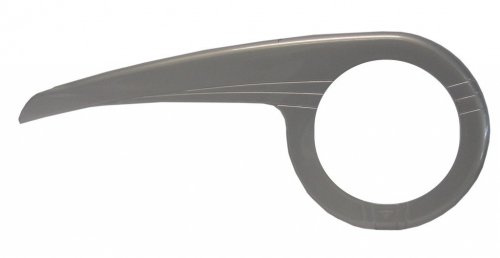 Hebie Kunststoff-Kettenschutz silber 42 Zähne