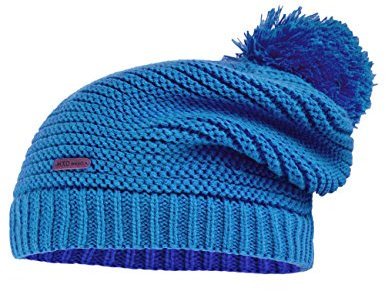 maximo Mädchen Mütze 53573-727500, Gr. 51/53 cm, Blau (meeresblau 44)