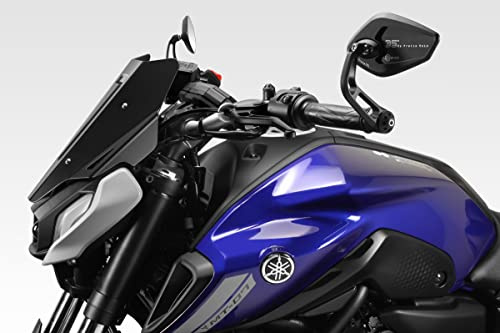 MT07 2021/24 - Kit Spiegel 'Revenge' SS (R-0852) - E-Geprüft - Rückspiegel Seitenspiegel Lenkerendenspiegel - Aluminium - Motorradzubehör De Pretto Moto (DPM Race) - 100% Made in Italy