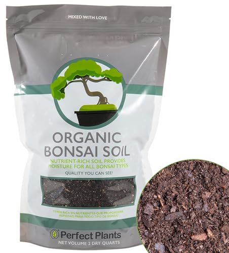 Perfect Plants - Terreno per bonsai da 2 litri per bonsai di tutti i tipi, potenziamento nutriente per piante in contenitori