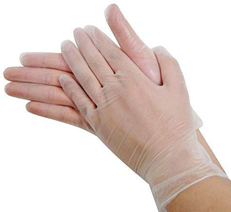 semen Lot de 100 Gant Jetables sans Poudre Imperméable À Eau Alimentaire Anti-dérapants sans Caoutchouc Gants pour Cusine Menage Bricolage (Transparent M, Lot de 100)