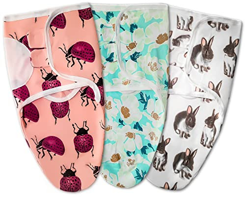 Joyo roy Wickeldecken Baby Pucktuch Baby Pucksack Pucktücher Wickeldecke Puckschlafsack Pucktuch für Neugeborene Baby Swaddle Wickel-Decke Verstellbare Schlafsack Decke Für Baby
