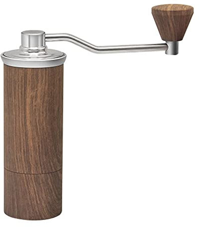 Macinacaffè A Macina Conica Macina Caffè Manuale 24 Opzioni Di Macinazione Impostazioni Regolabili Macina Chicchi Di Caffè Professionale Per La Preparazione Dell'espresso (Color : Brown)