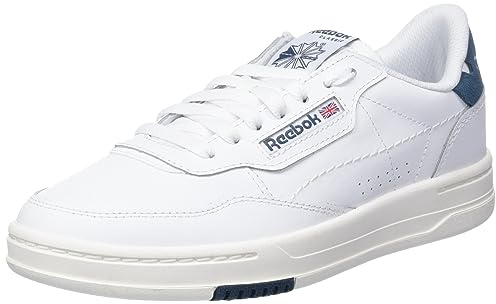 Reebok Sneaker Unisex Court Peak, Ftwr White Hoops Blue F23 Chalk, 36.5 EU
