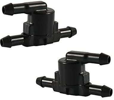 CGEAMDY Lot de 2pcs Clapets Anti-Retour pour Tuyau de Pulvérisation de Pare-Brise, T Connecteur Pare-Brise Tuyau de Pulvérisation, 3 Voies Clapets Anti-Retour Compatible avec 85321-28020