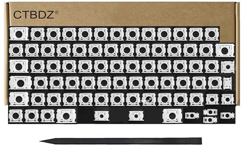 CTBDZ Tappi per tasti a farfalla Scissor Hinge Clip di ricambio per MacBook Pro 14'' 16'' M2 M3 Pro A2779 A2780 A2918 A2992 A2991, MacBook Air M2 13'' 15'' A2681 A2941 2022-233 Anno
